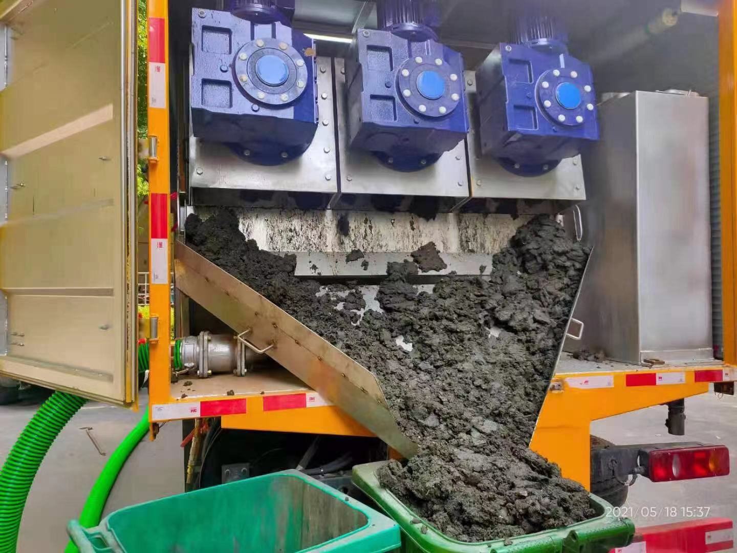 海盐化粪池清掏城市维护站-泥浆净化干湿分离处理